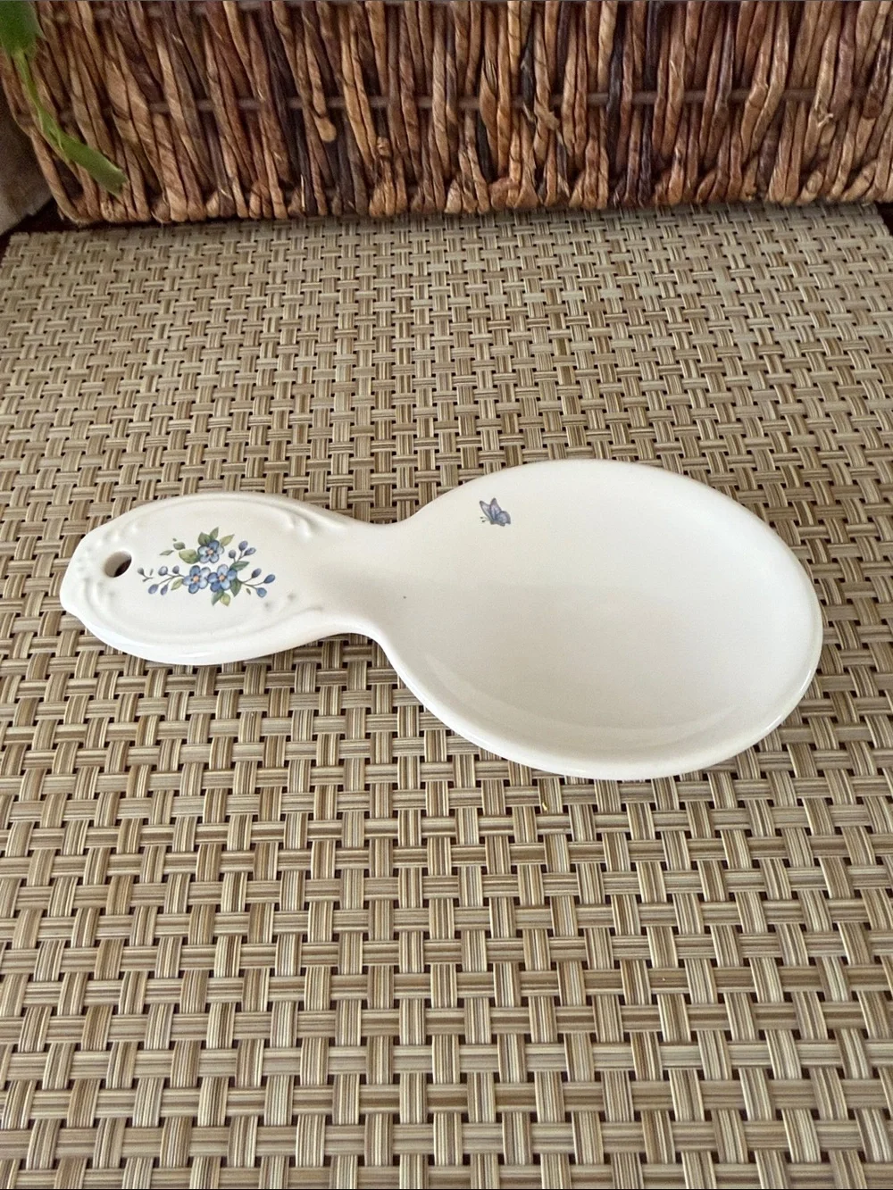 Vintage Meadow Lane Pfaltzgraff Spoon Rest cottagecore farmhouse